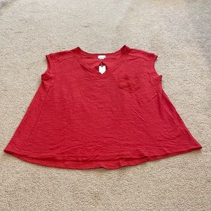 Anthropologie v-neck tank top